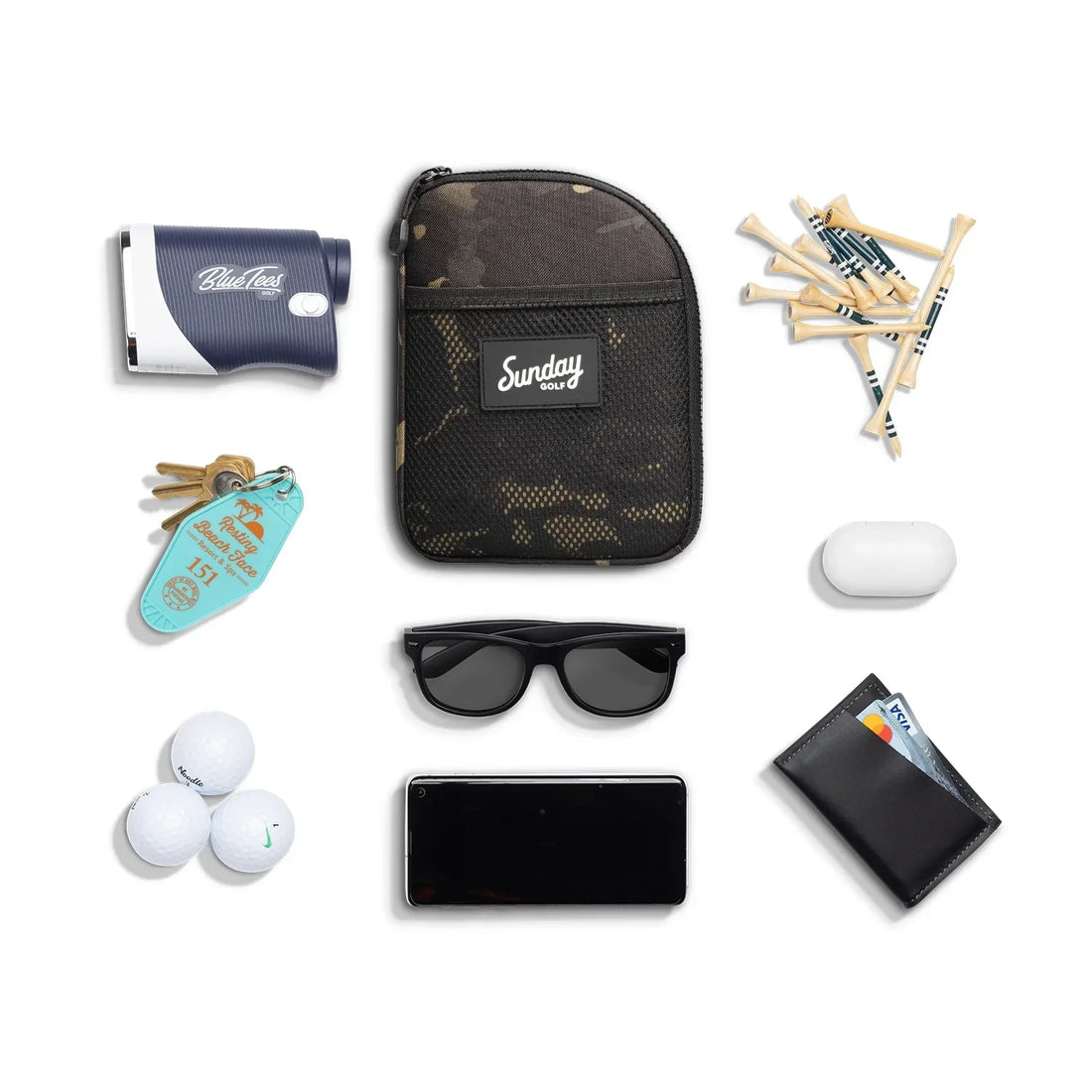 golf valuables pouch