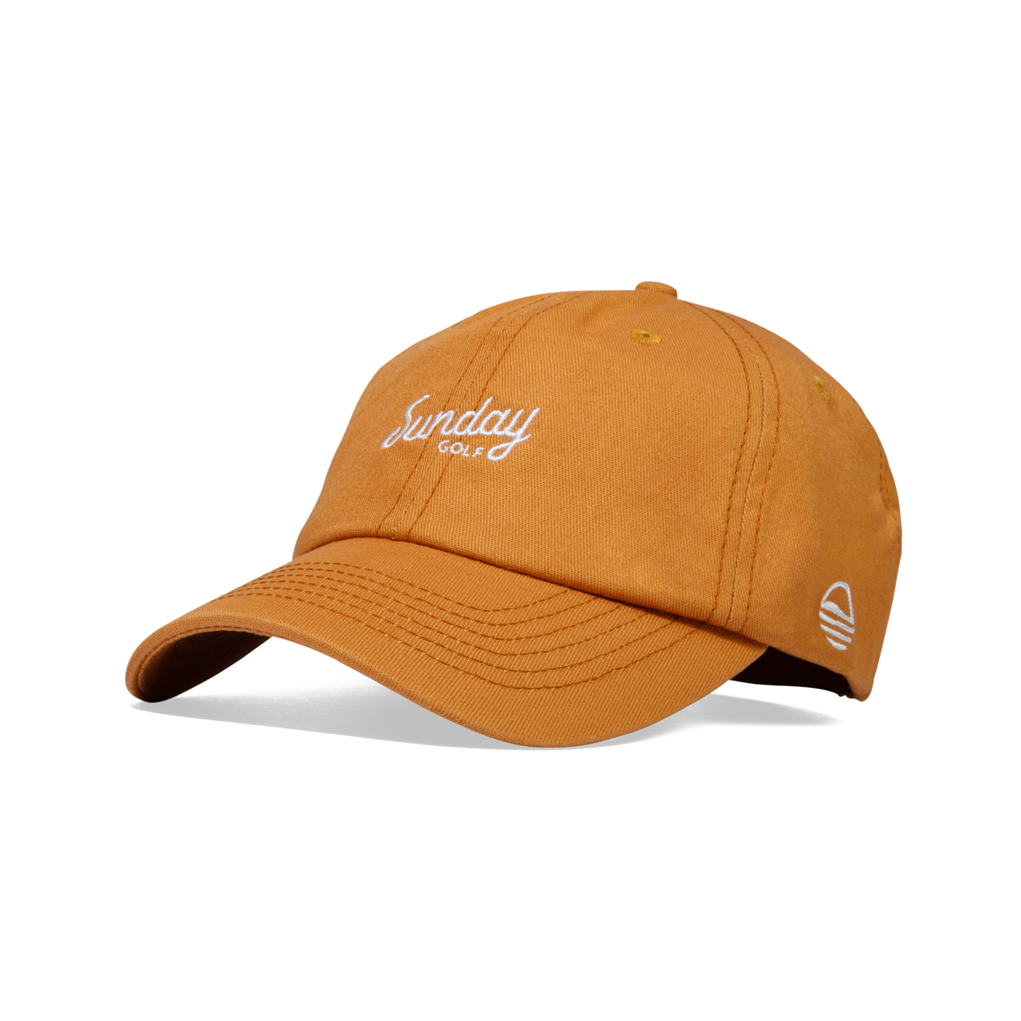 Front shot of tobacco dad golf hat