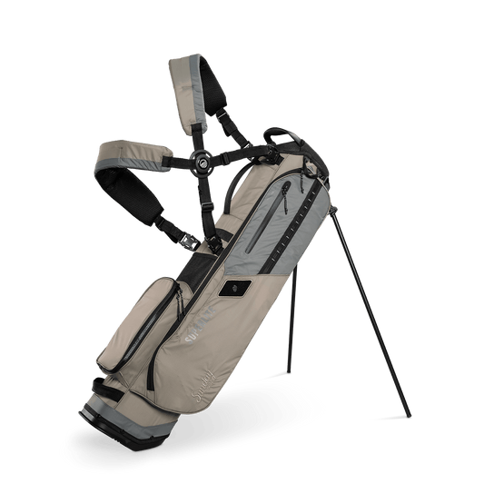 El Camino Superlite | Tan-Black Mid Size Stand Bag
