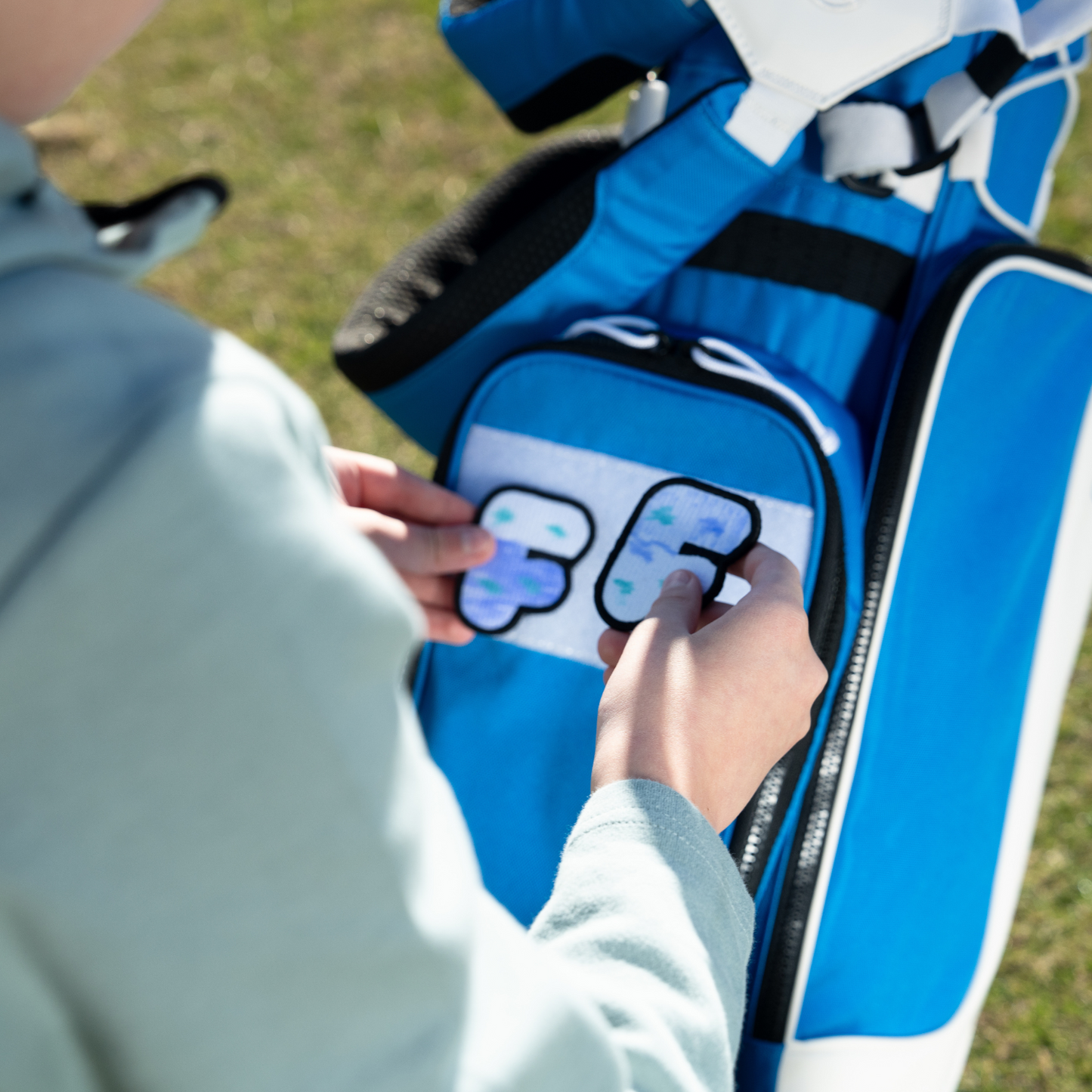 Recess Kids Golf Bag | Blue/White