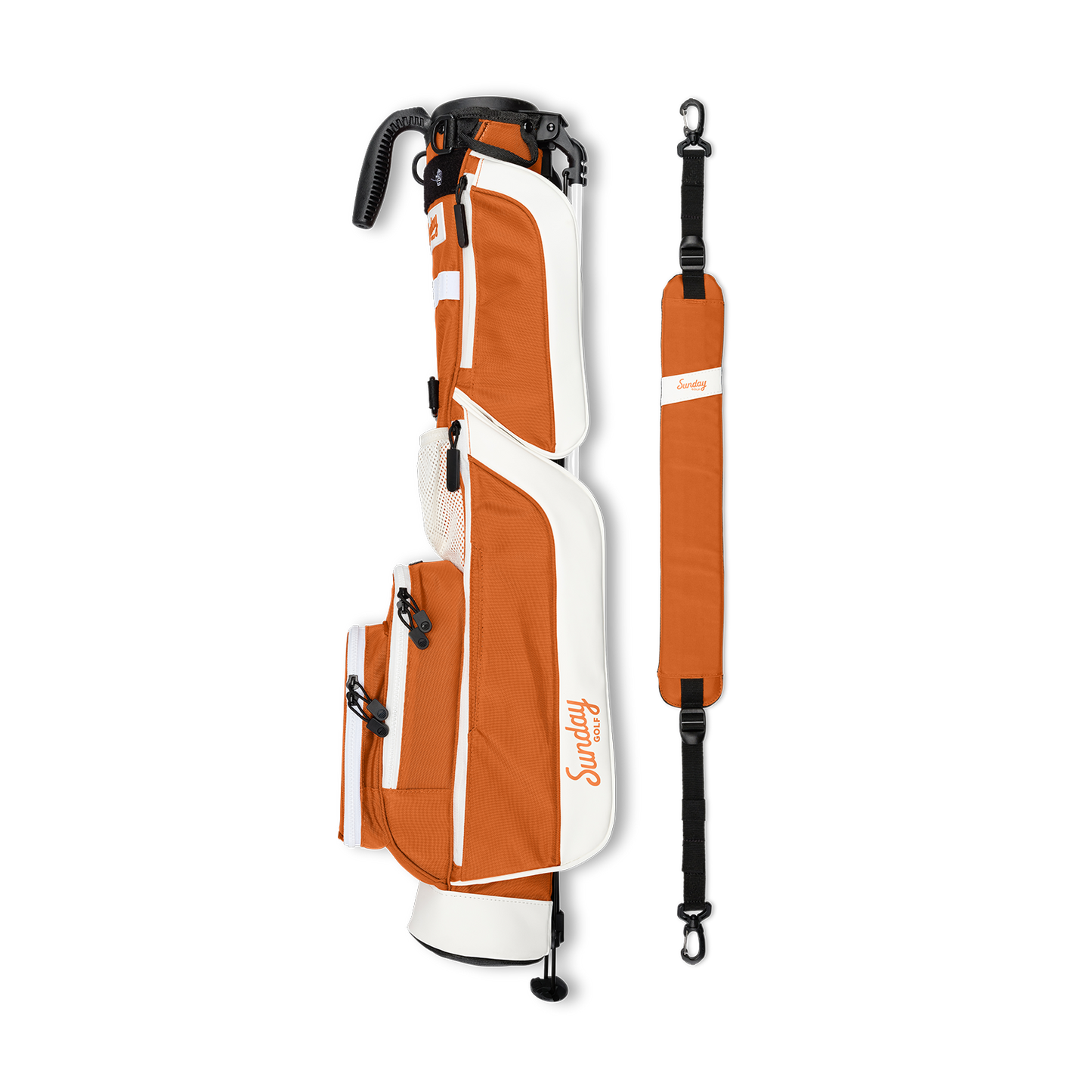 The Loma | Burnt Orange Par 3 Bag