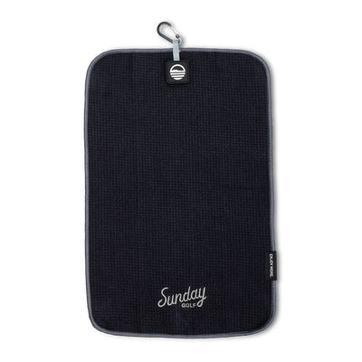 Magnetic Golf Towel | Black