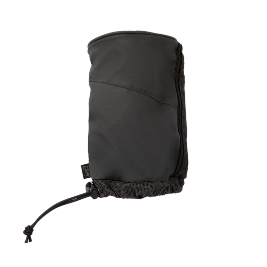 Front view of ranger driver golf headcover in black