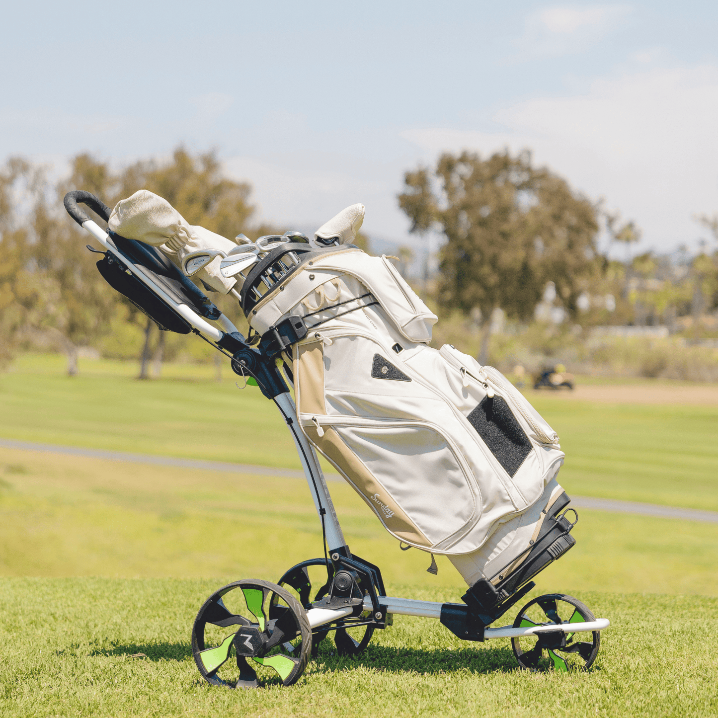 The Big Rig | Toasted Almond Cart Bag
