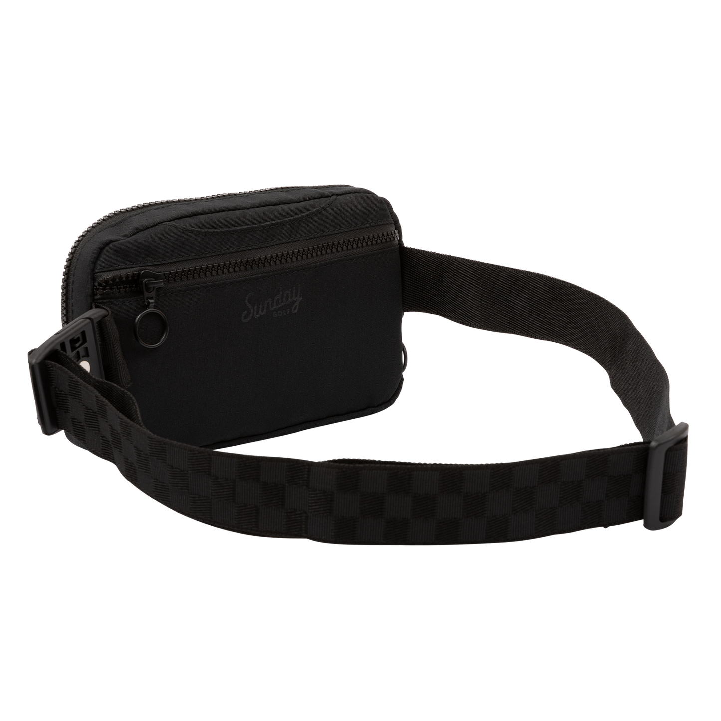 Women's Belt Bag Black Back View