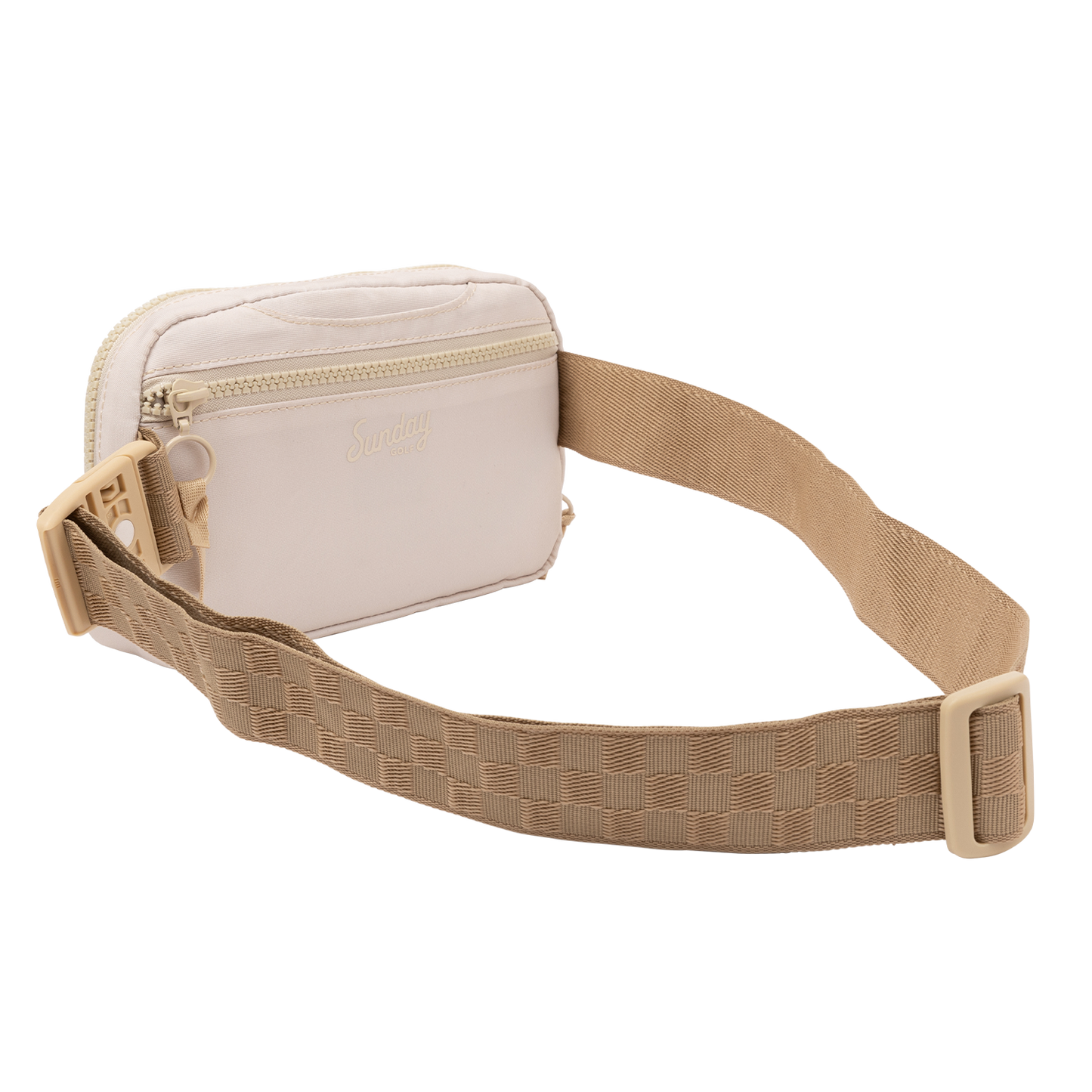 Women's Belt Bag in Toasted Almond Back View