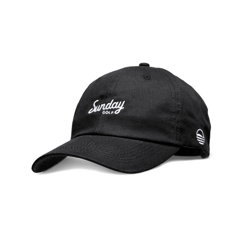 Sunday Golf Dad Hat | MATTE BLACK