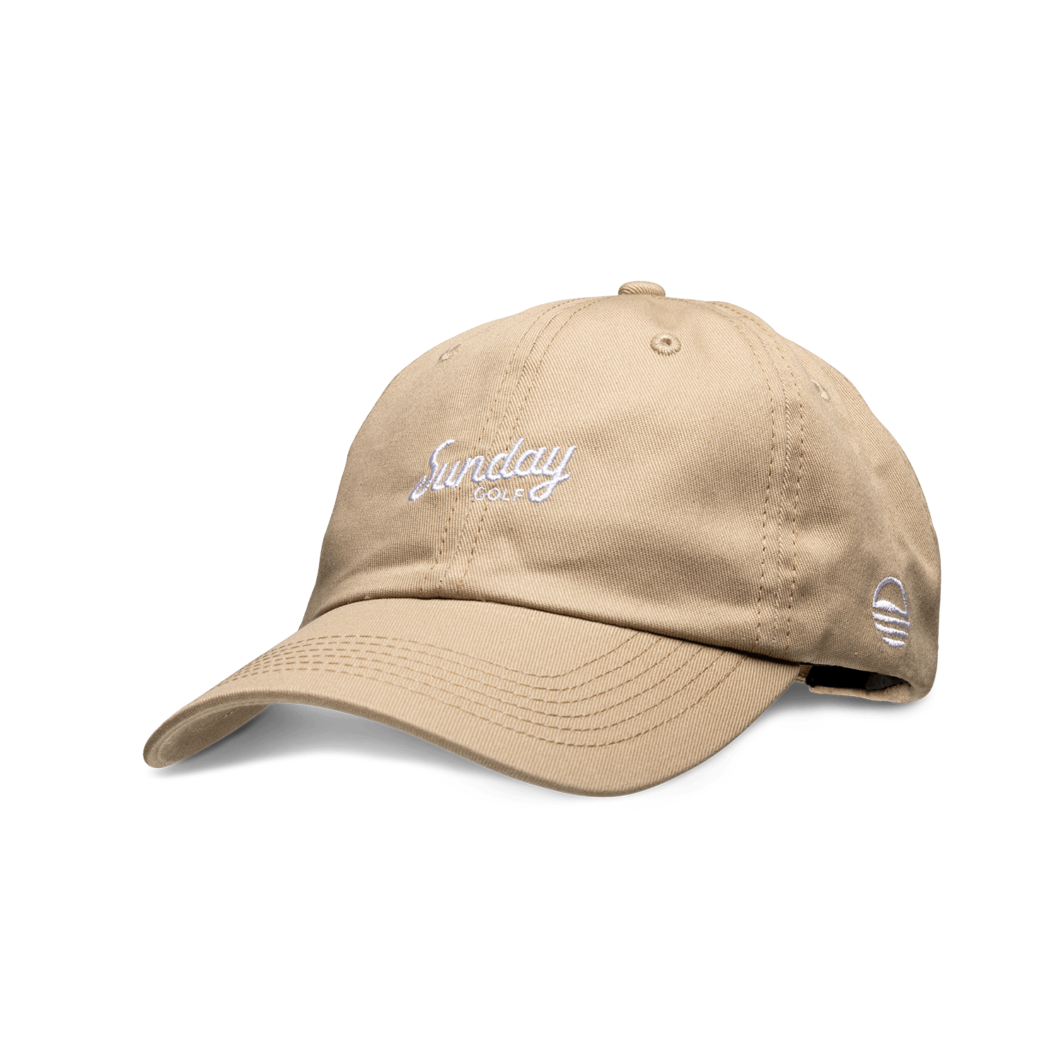 Front shot of khaki dad golf hat