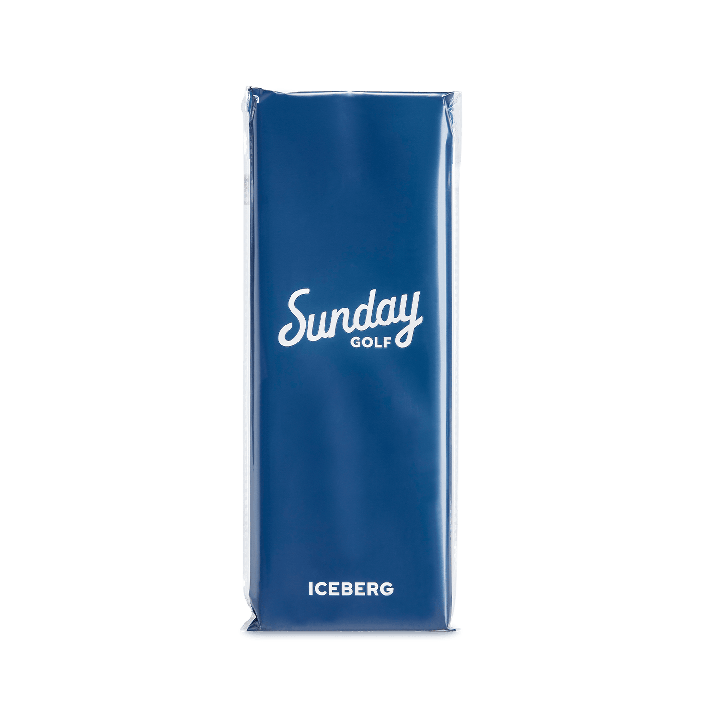 Iceberg golf ice cooler pack inside its packaging