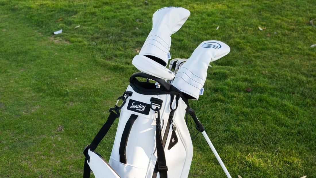 Sunday Golf Loma XL S-Class in White Vegan Leather