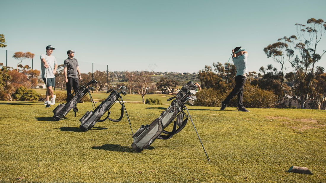 Sunday Golf The Loma bags on a golf course