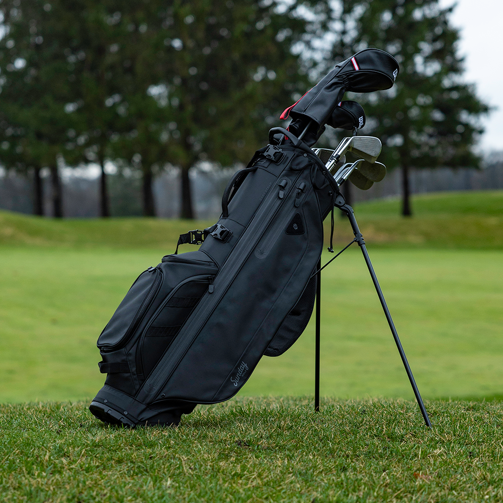 Storm Ryder | Black Waterproof Full Size Stand Bag