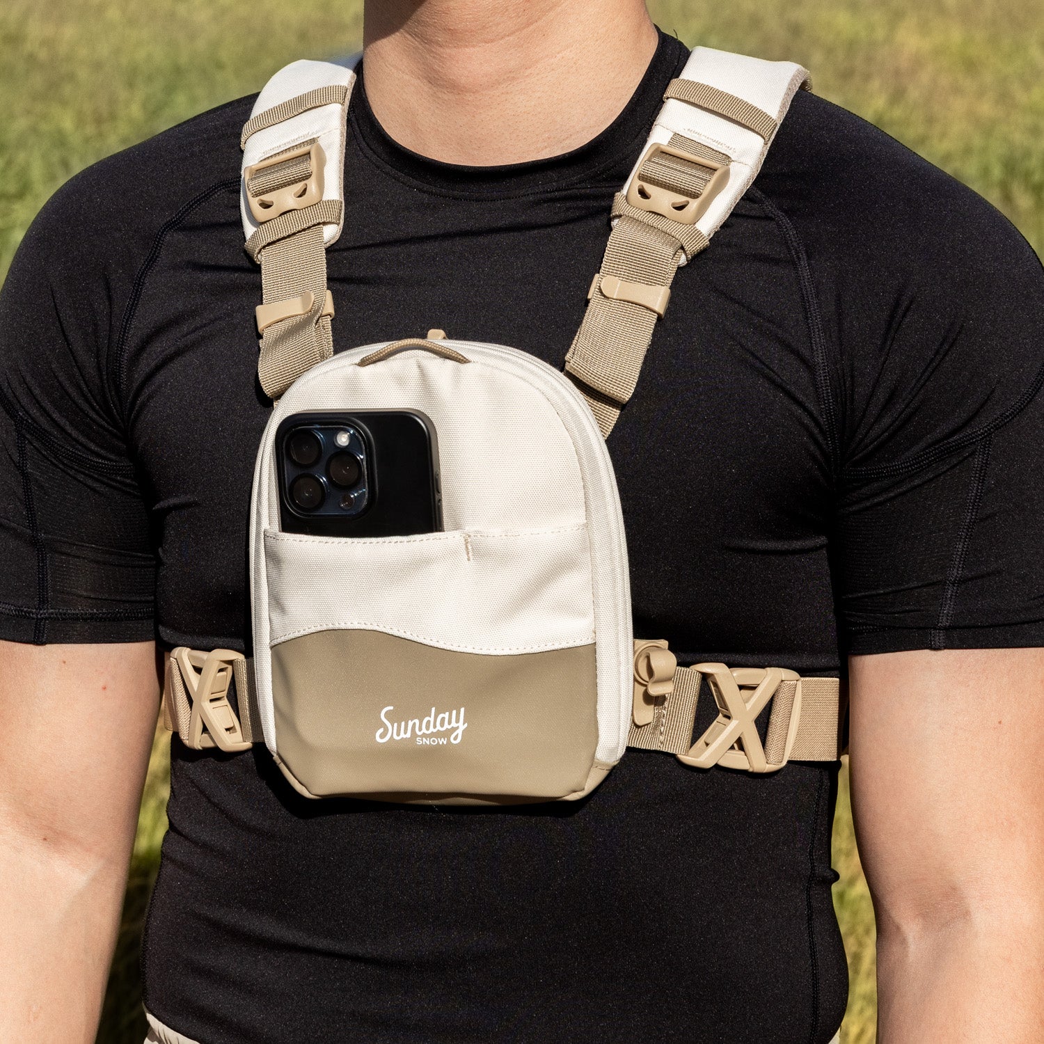 Chesty Outdoor Vest | Tan – Sunday Golf