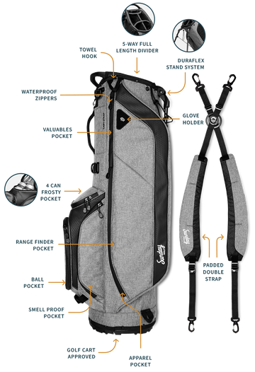 Ryder | Toasted Almond Lightweight Stand Bag