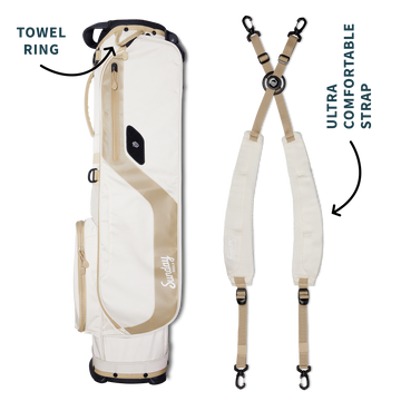 El Camino | Toasted Almond Mid Size Stand Bag