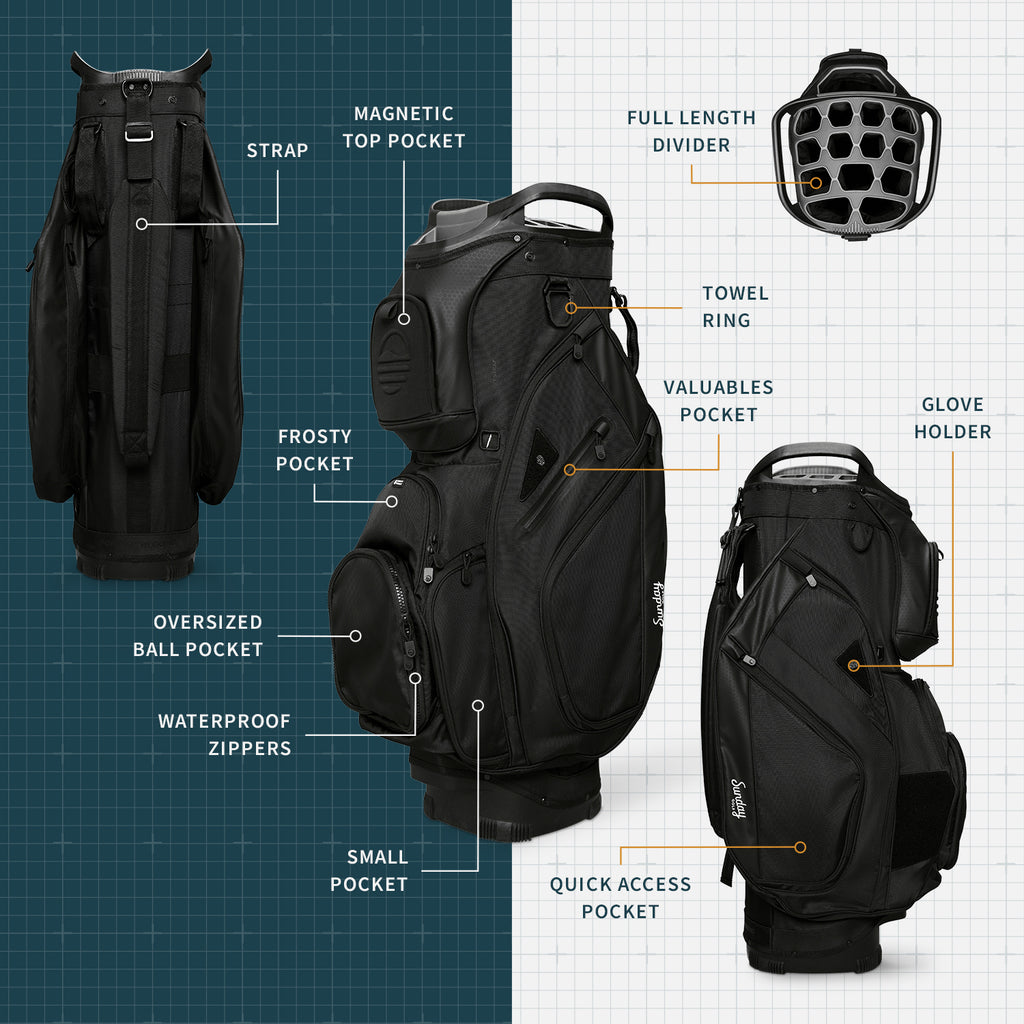 Big Rig Cart Bag with Feature callouts