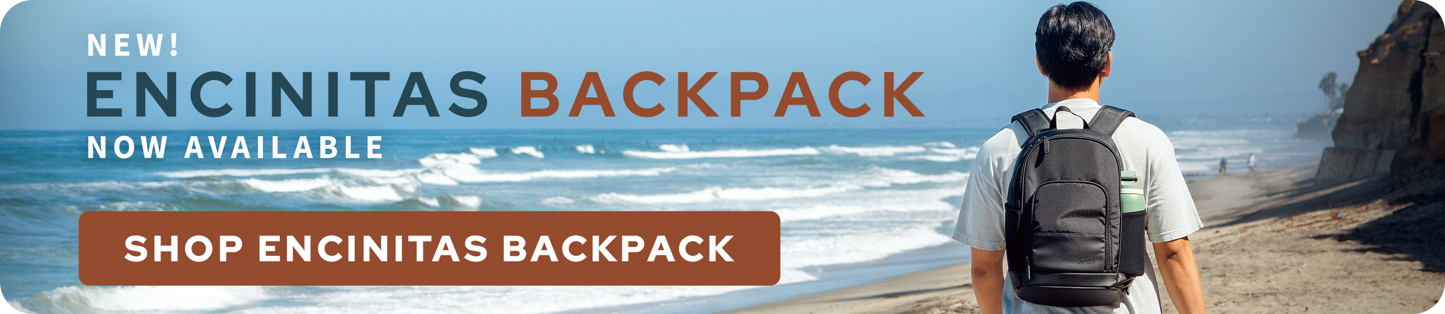 Encinitas Backpack | Matte Black