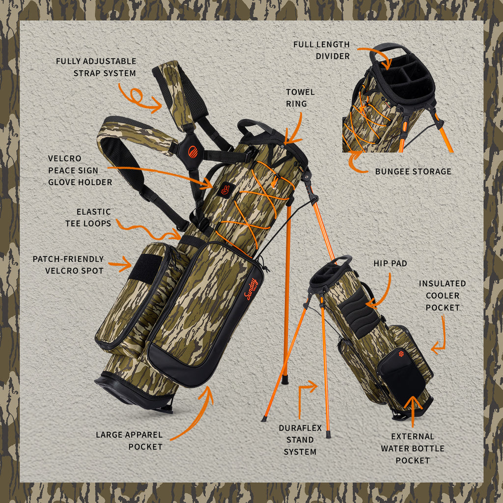 Recess Kids Golf Bag | Mossy Oak Bottomland
