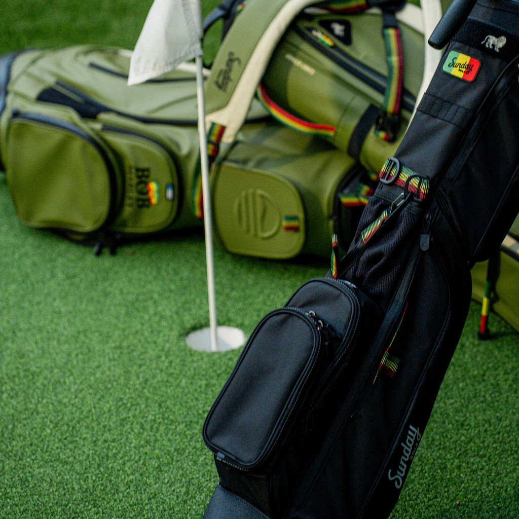 Loma | Bob Marley Black Par 3 Bag
