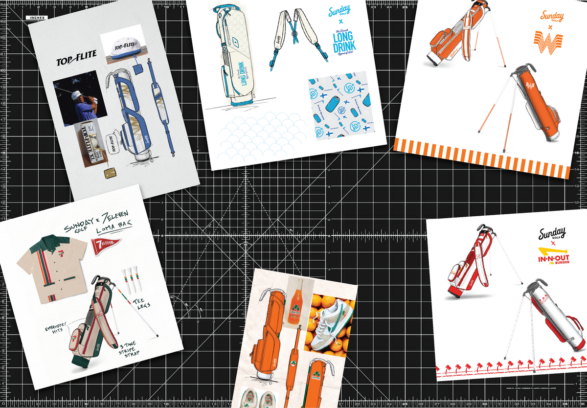 Custom Golf Bags – Sunday Golf