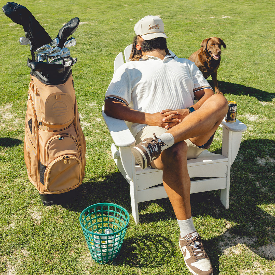 ゴルフィッカーズ　Rough Bag Set TOTE & CART 2点セット THE BIG RIG | Cart Bag - Clay Thompson – Sunday Golf