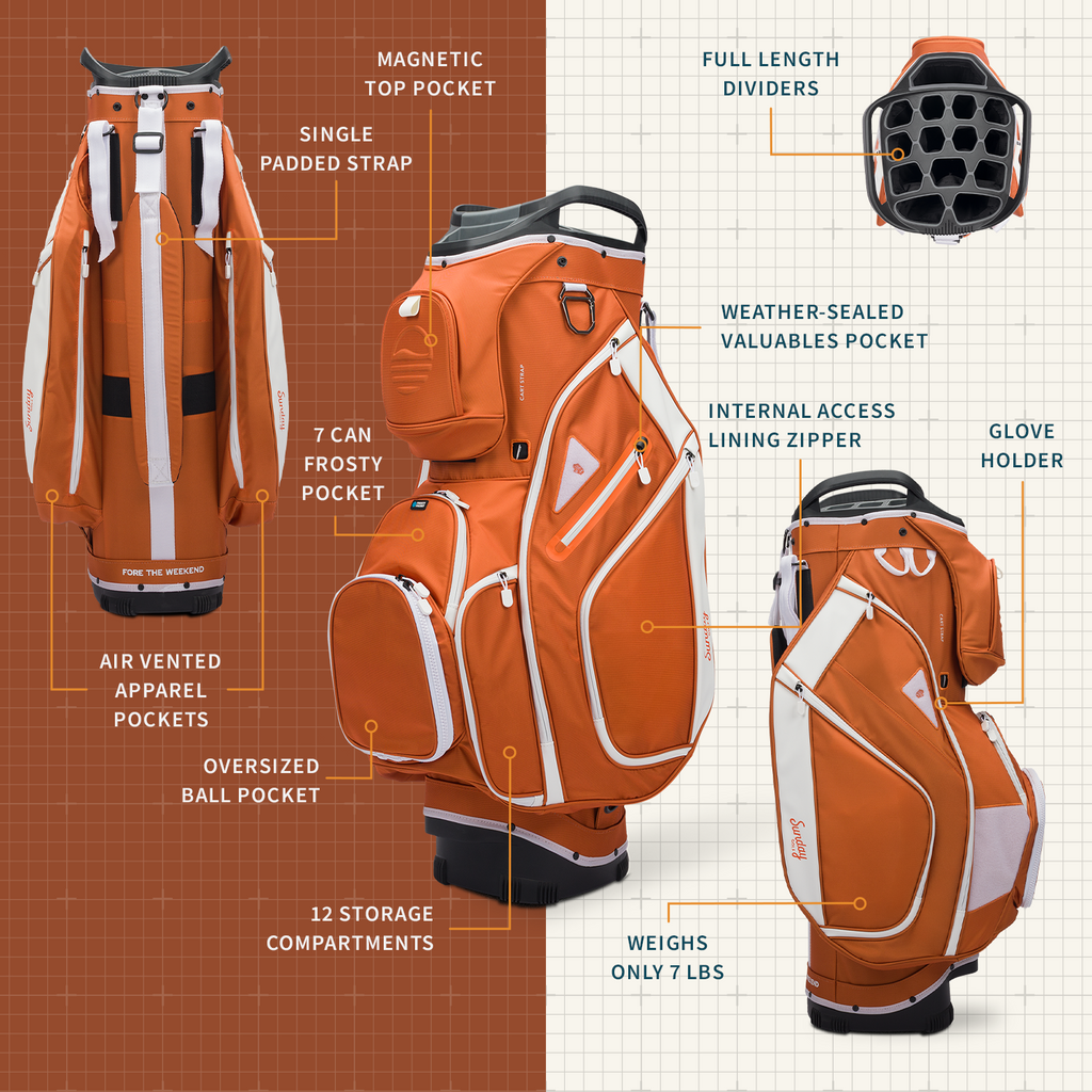 Big Rig | Burnt Orange Cart Bag