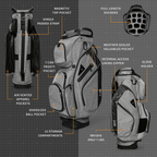 Big Rig | Heather Gray Cart Bag