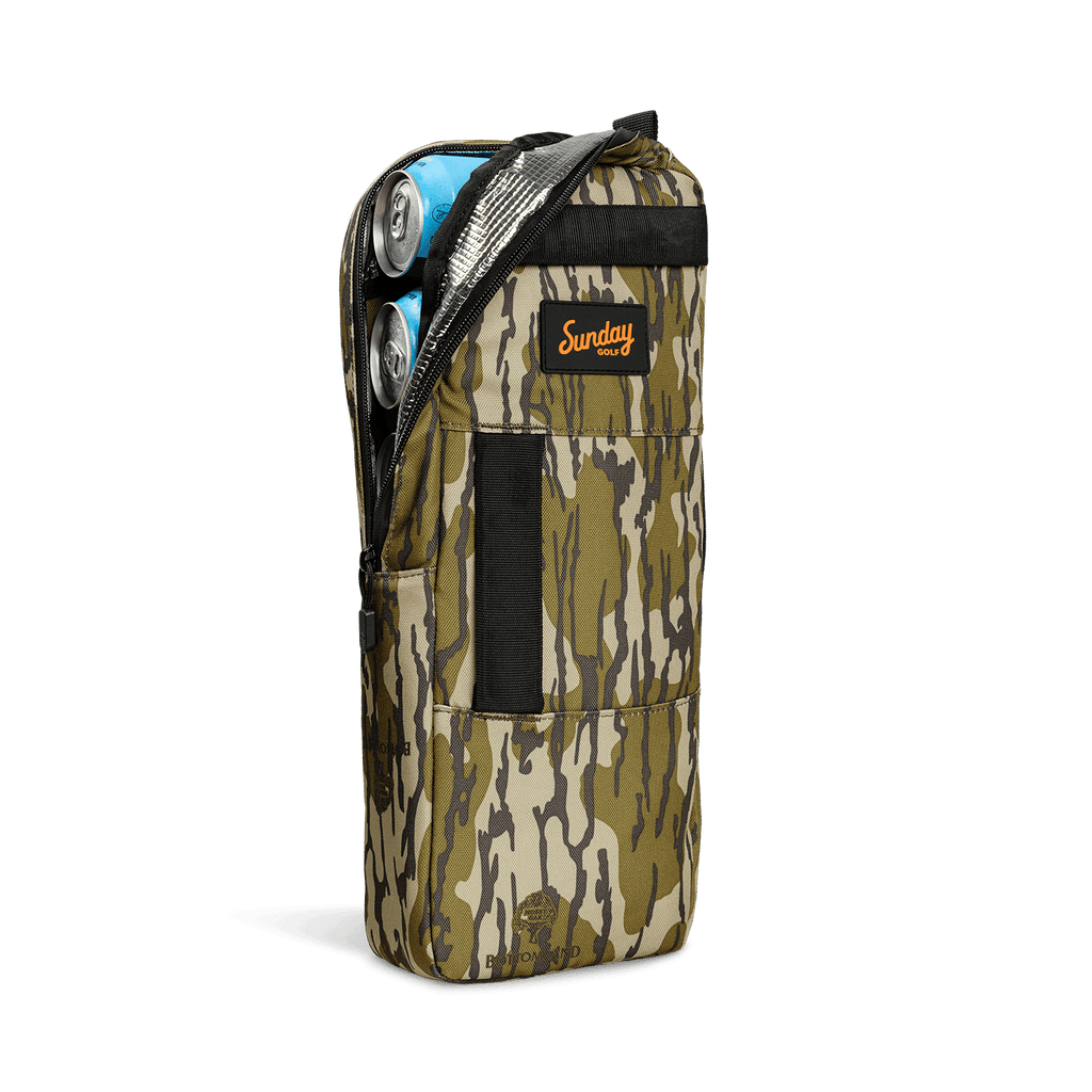 Big Frosty Golf Bag Cooler | Mossy Oak x Sunday Golf - Bottomland Camo