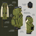 Big Rig | Bob Marley Olive/Hemp Cart Bag