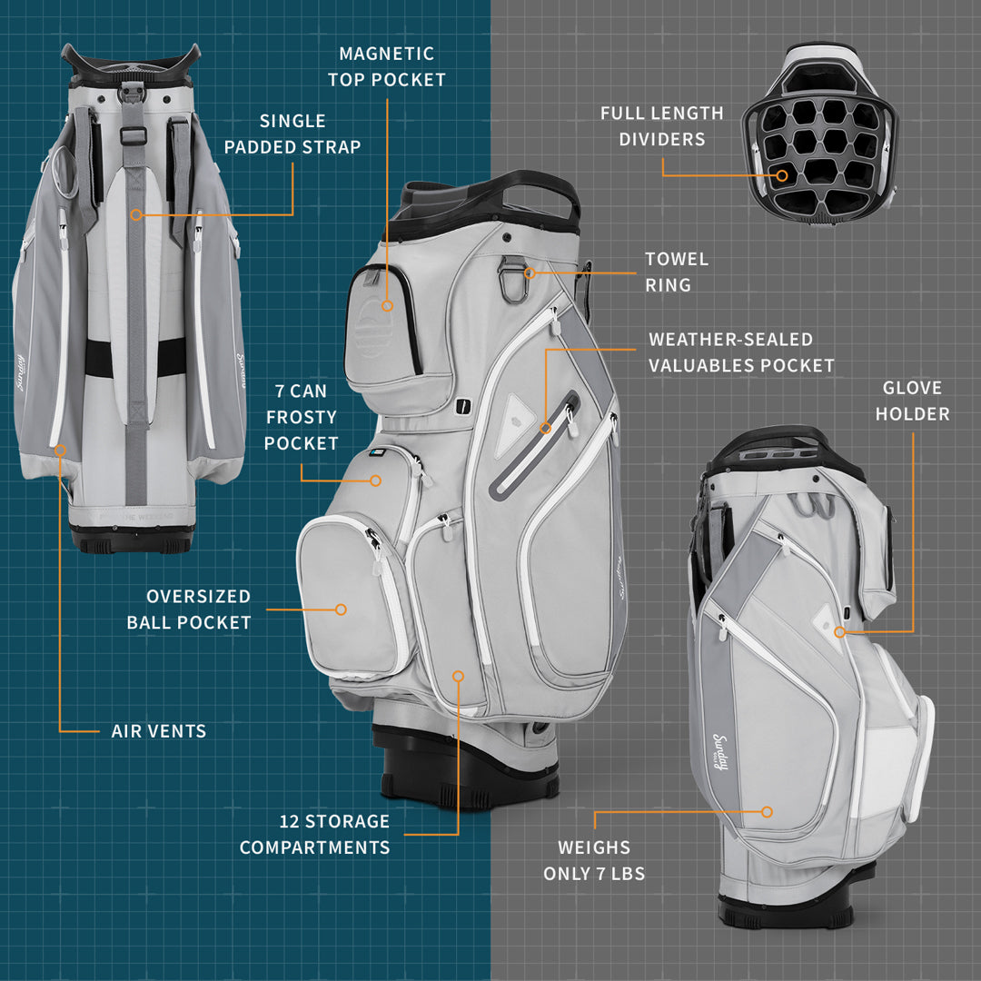 Big Rig | Cool Gray Cart Bag