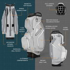 Big Rig | Cool Gray Cart Bag