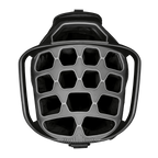 Top view of Big Rig golf bag showing its 14-way divider