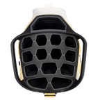 Top view of Big Rig golf bag showing its 14-way divider