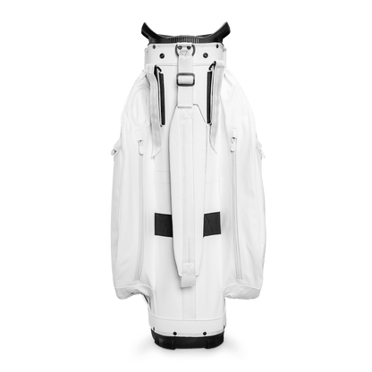 The Big Rig | Cart Bag - White Vegan Leather – Sunday Golf The Big Rig | Cart Bag - White Vegan Leather – Sunday Golf
