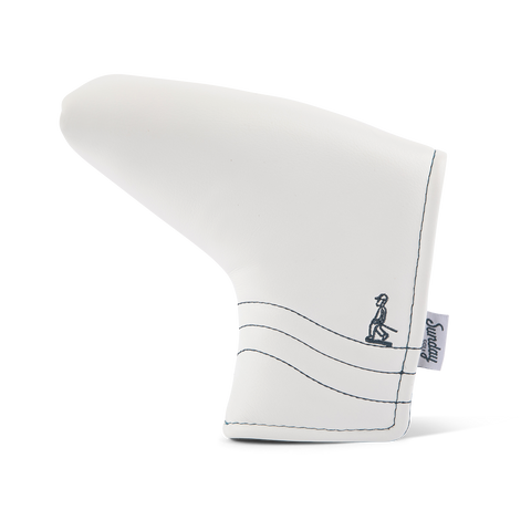 Blade Putter Headcover | White/Navy