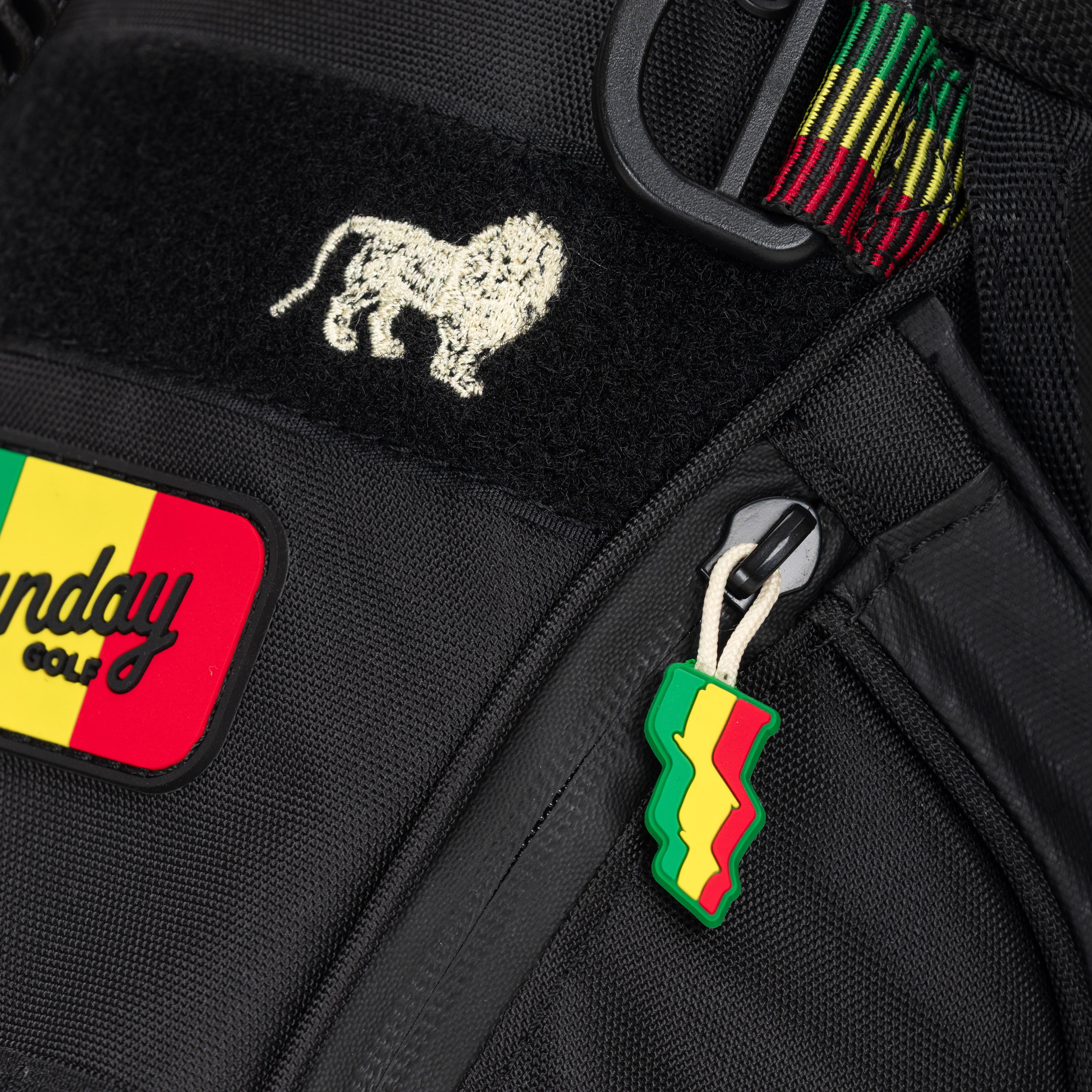 Loma | Bob Marley Black Par 3 Bag