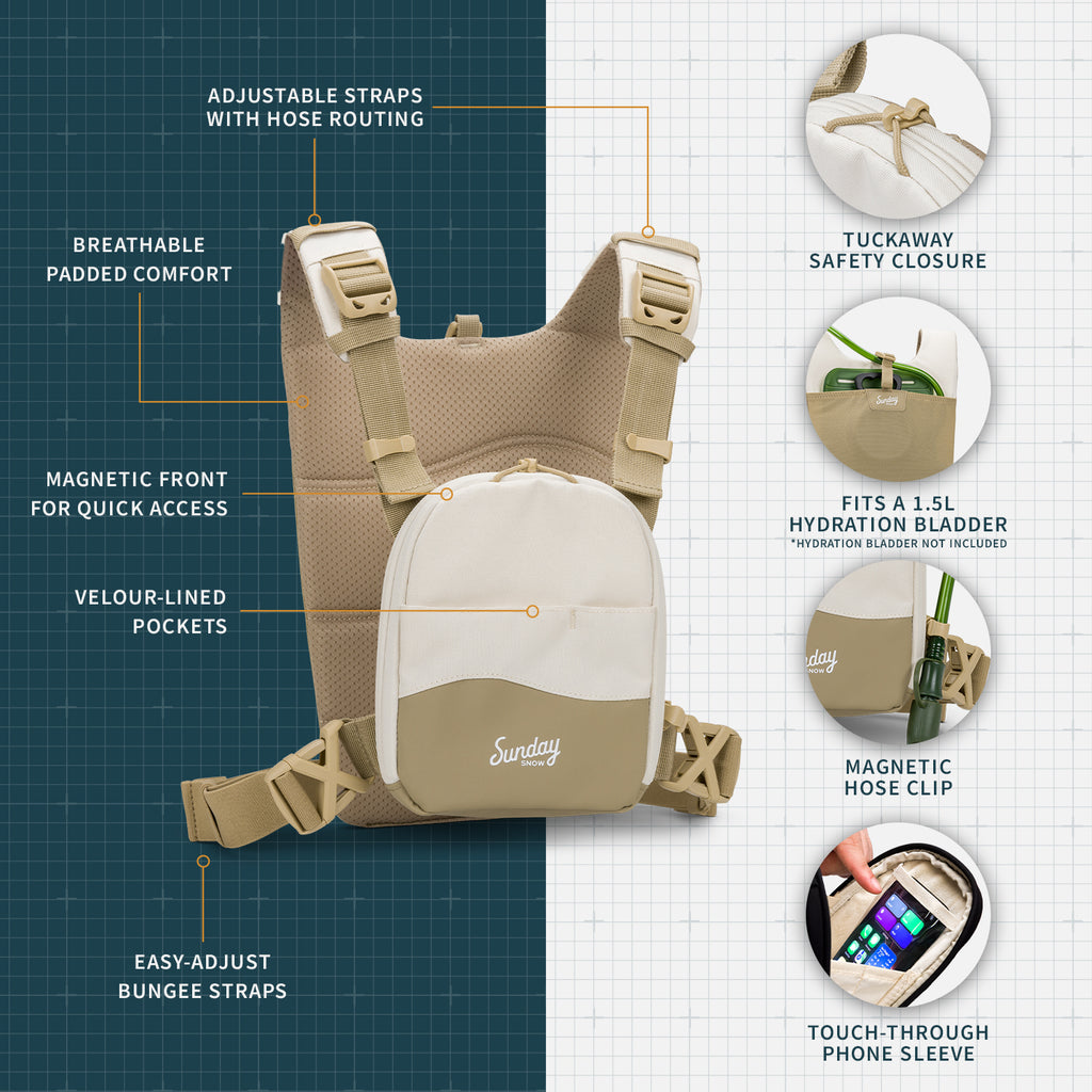 Chesty Outdoor Vest | Tan