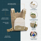 Chesty Outdoor Vest | Tan