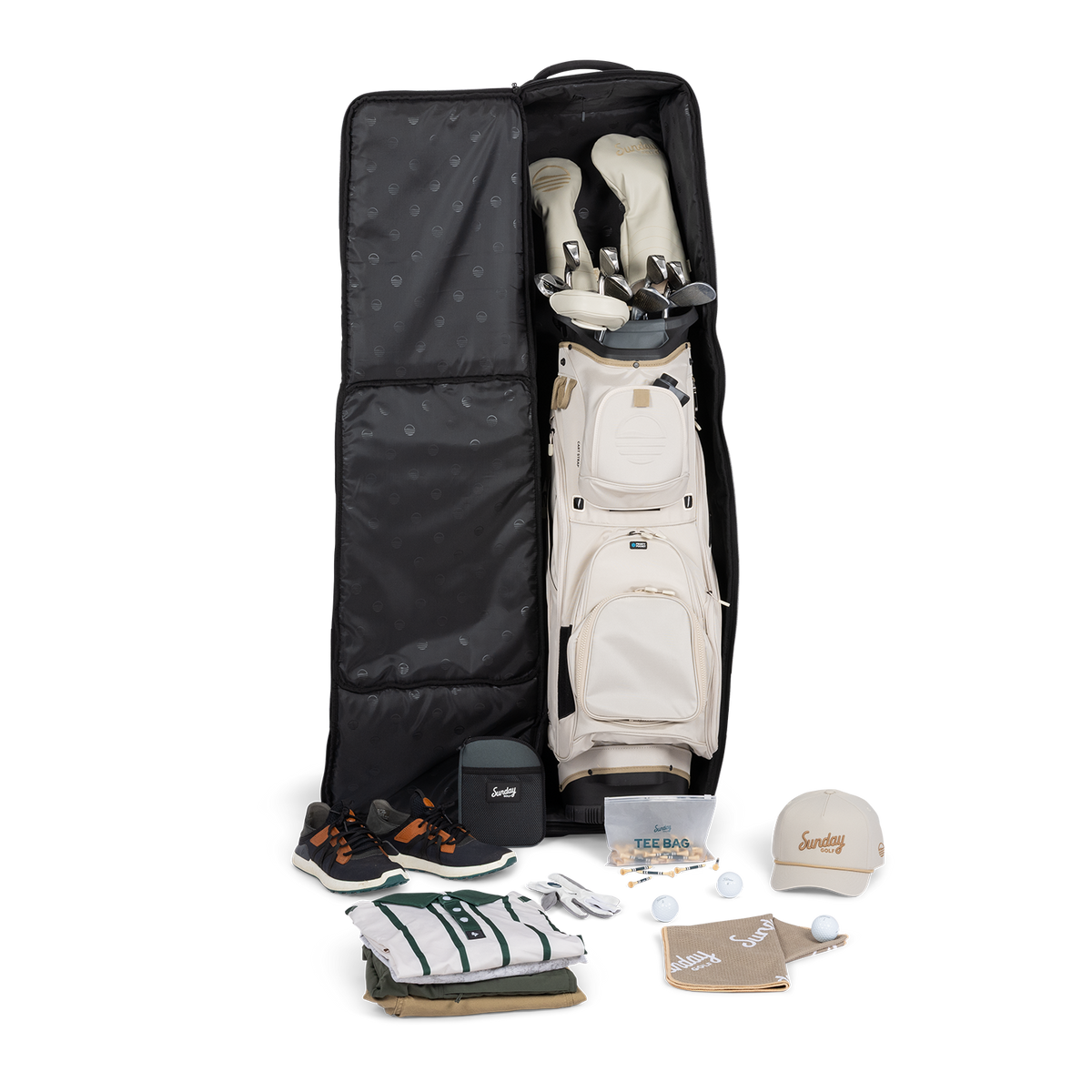 Sunday Golf Coaster Travel Bag