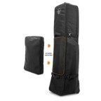 Coaster Travel Bag with a detachable compartment on a white background