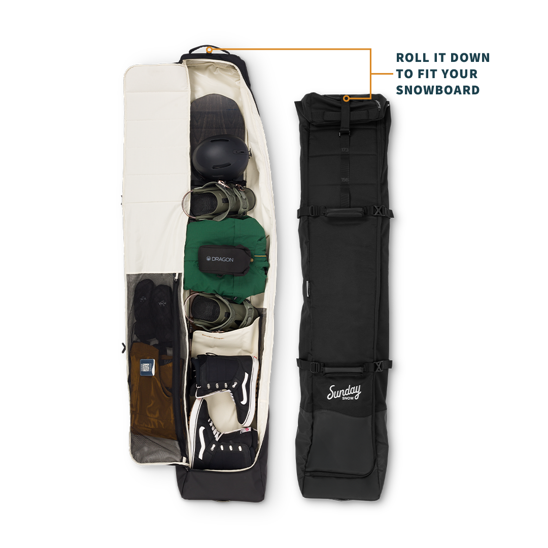 Drifter Ski Travel Bag | Black – Sunday Golf Drifter Ski Travel Bag | Black – Sunday Golf