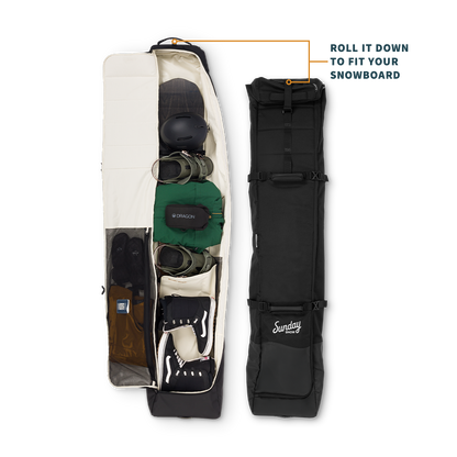 Drifter Ski Travel Bag | Black