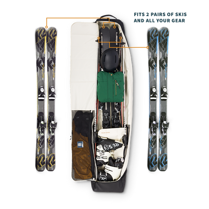 Drifter Ski Travel Bag | Black