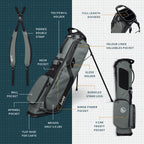 El Camino Midnight Green with feature callouts