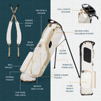 El Camino Toasted Almond with feature callouts