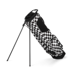 El Camino | Black/White Checker Mid Size Stand Bag