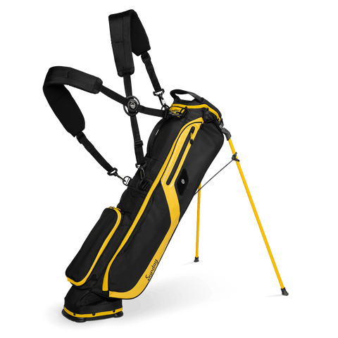 EL CAMINO | Black & Yellow Walking Golf Bag