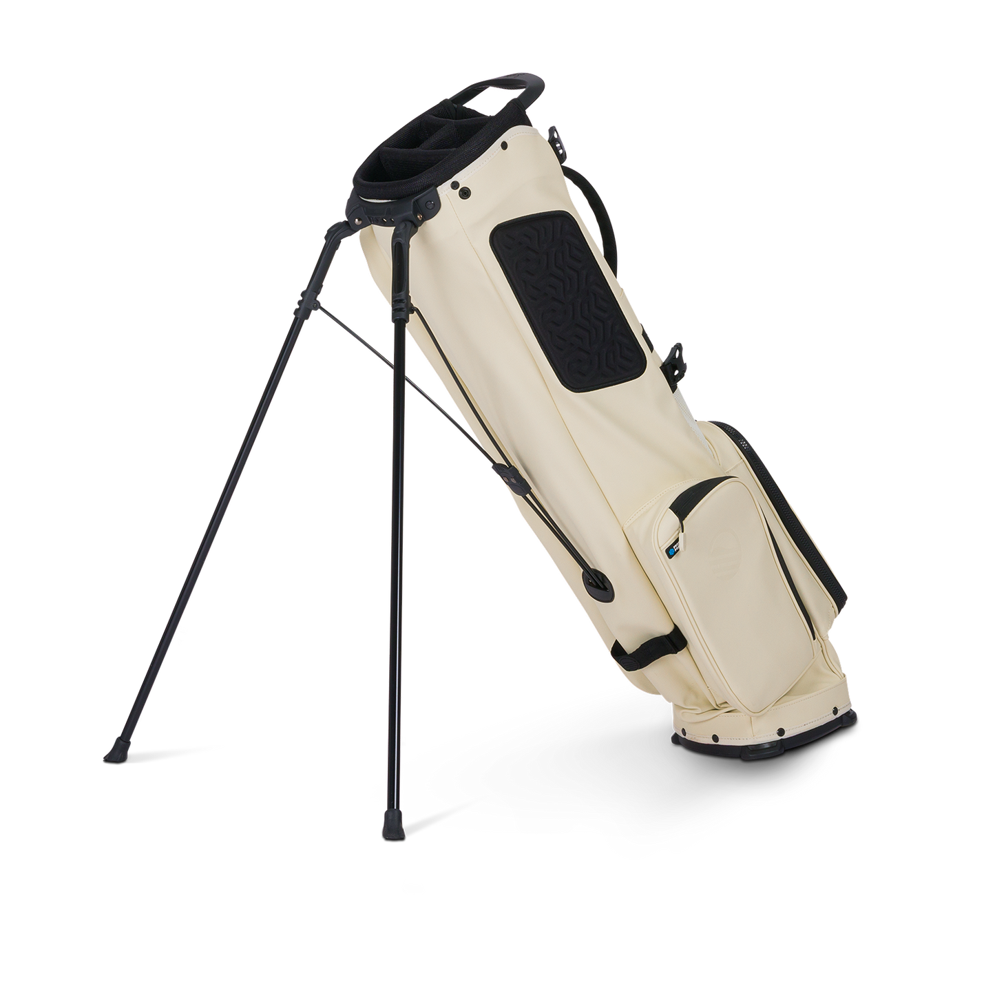 El Camino S-Class | Cream Vegan Leather Mid Size Stand Bag