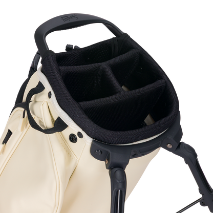 El Camino S-Class | Cream Vegan Leather Mid Size Stand Bag