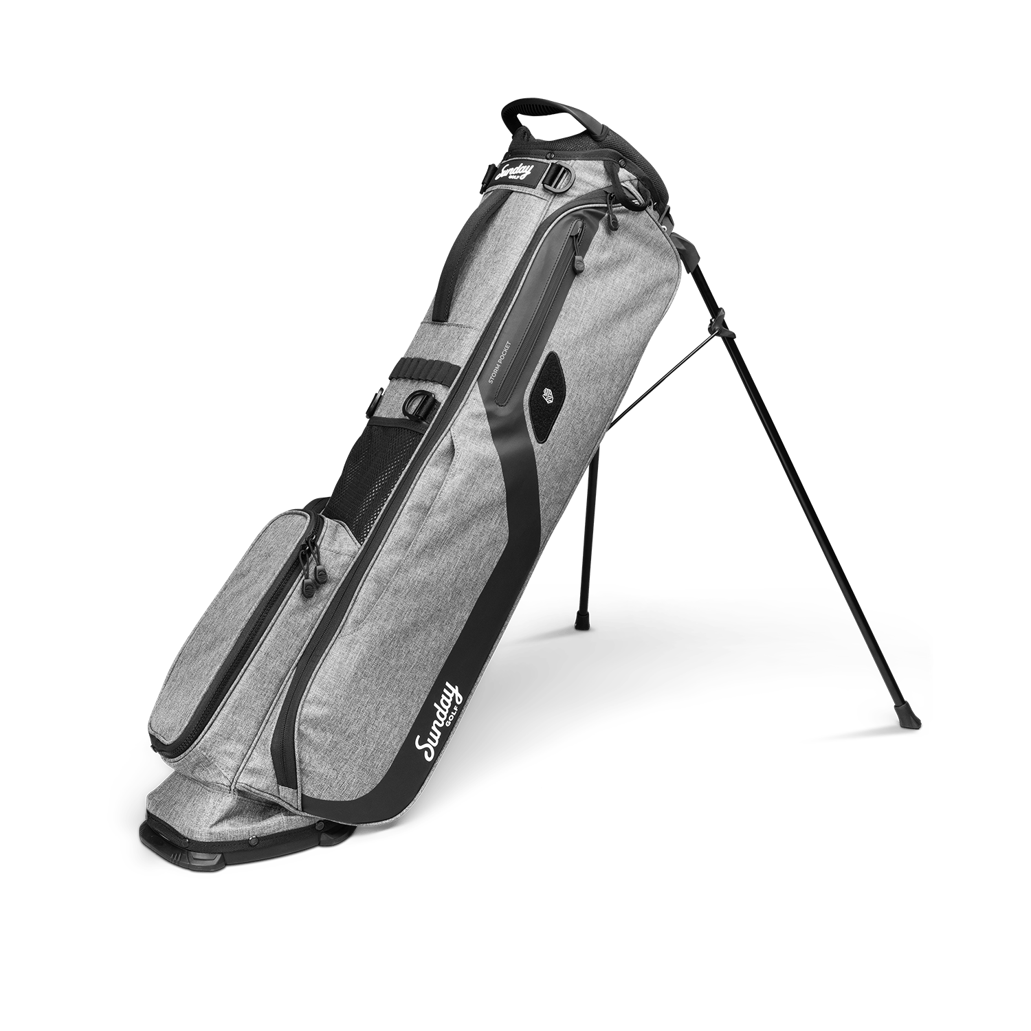 El Camino | Heather Gray Mid Size Stand Bag